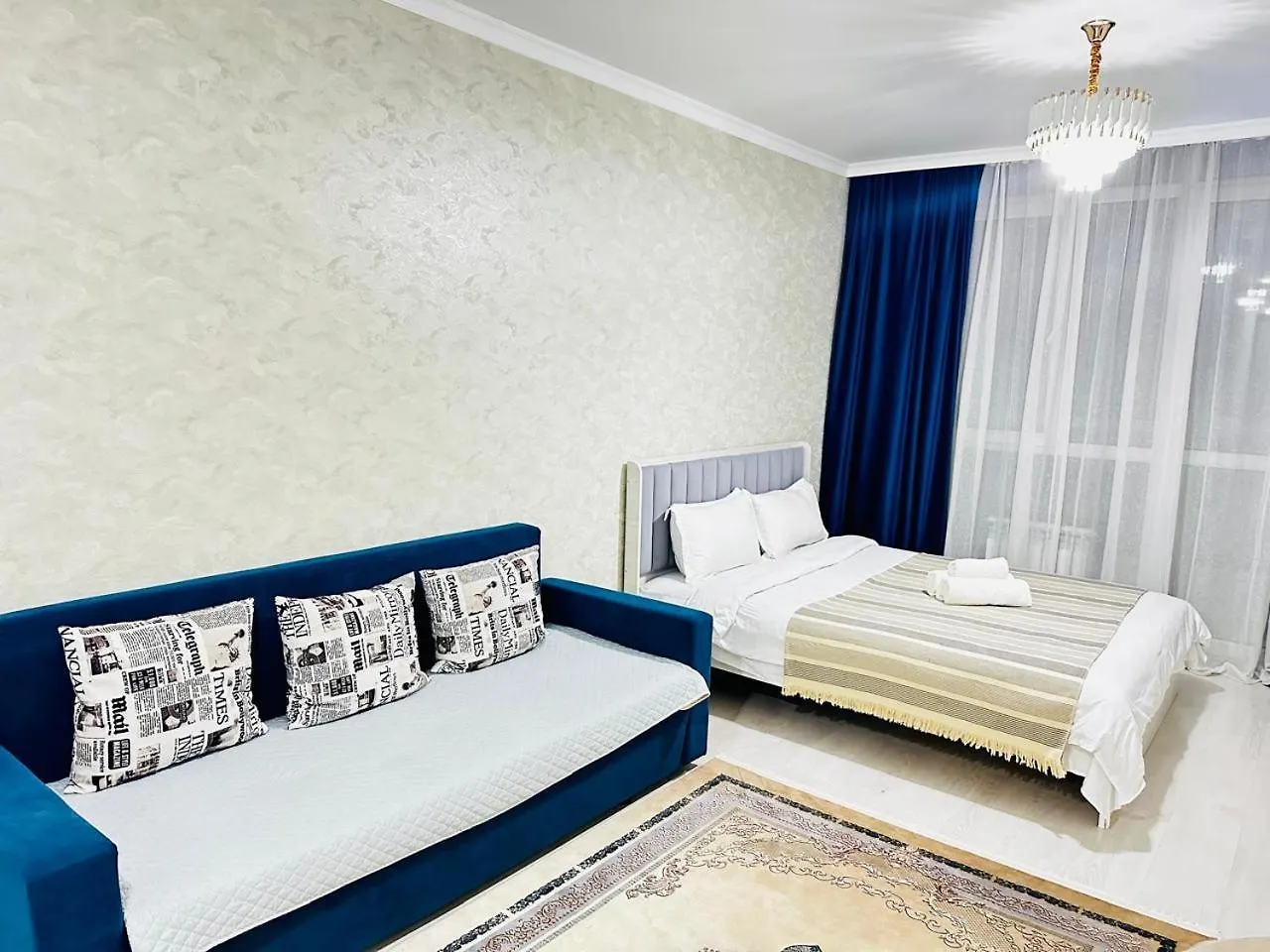 Квартира Посуточно 2 Almaty Apartment